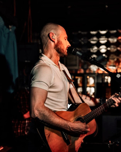 James Hedley performing at Katie O'Brien's - Newcastle