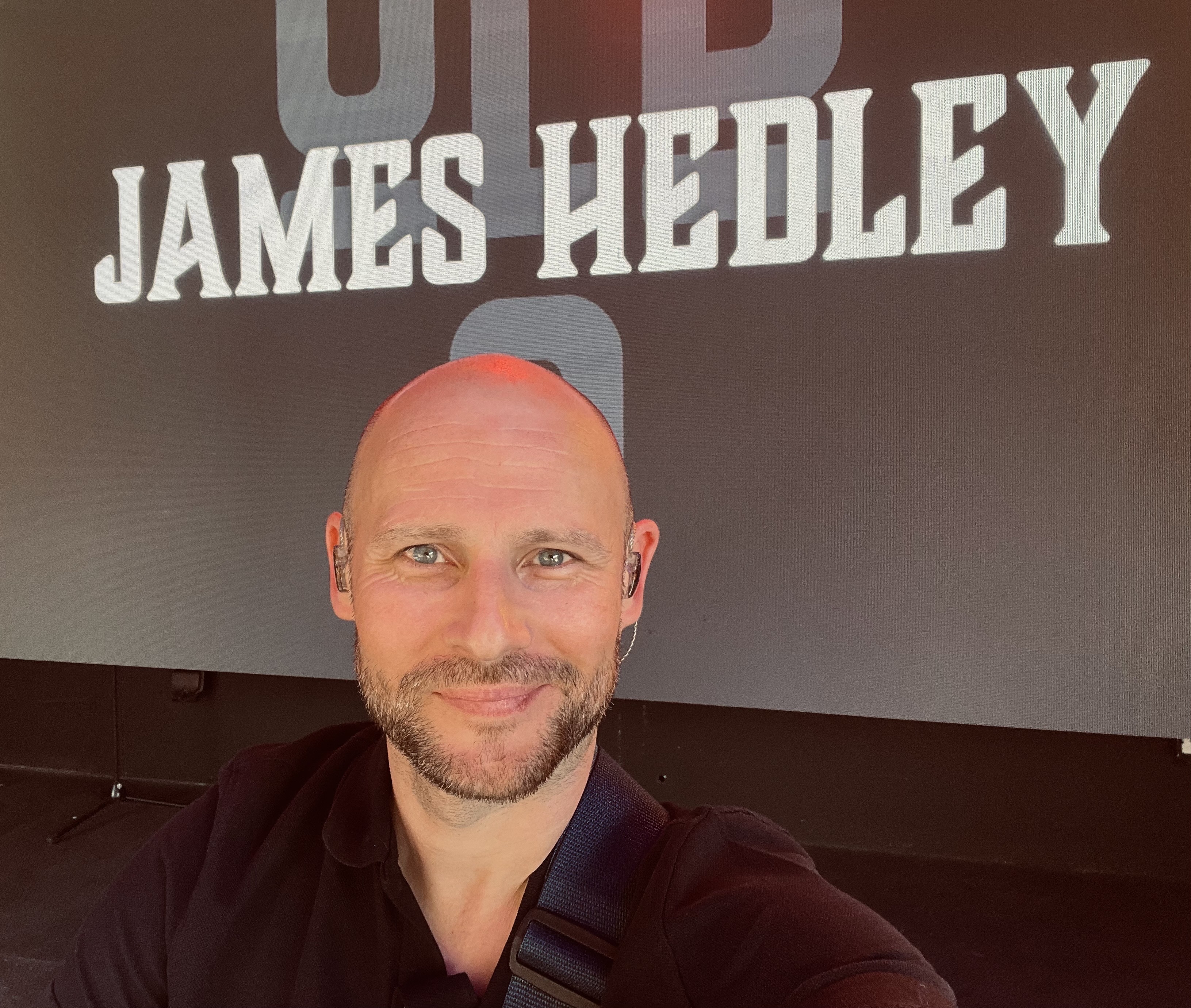 James Hedley event photo