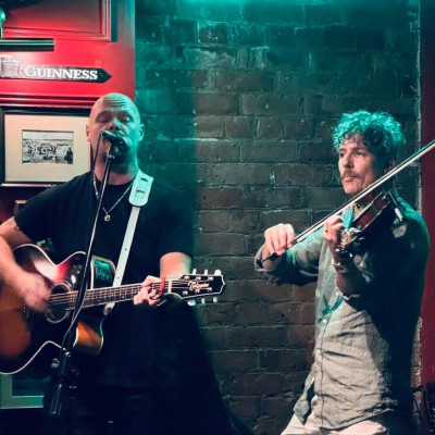 Lynas & Bloom performing at Katie O'Brien's - Newcastle